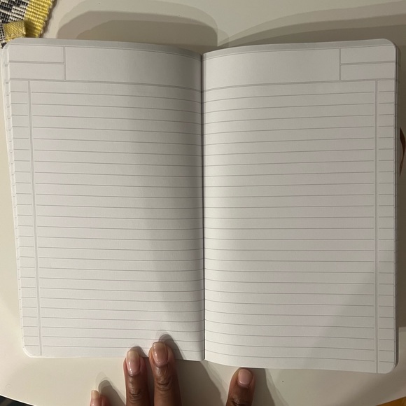 Poppin Metallic Rose Gold Notebook NWT - Picture 2 of 2